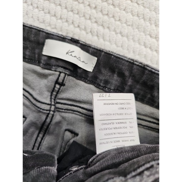 Kancan Jeans Size 7 High Rise Distressed Stretch Denim - Picture 5 of 7